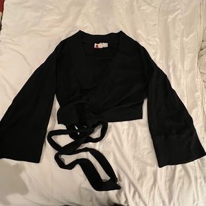 Free people wrap top